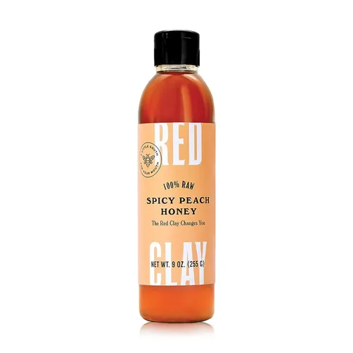 Vista 9 de Red Clay Hot Honey - Sin gluten - Miel picante paleo - Miel picante 100% pura y cruda - Miel infundida con pimientos habaneros - Dulce con un toque
