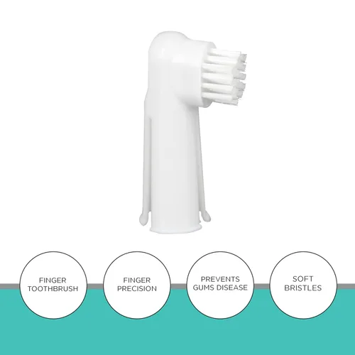 Vista 4 de Groomer Essentials Cepillos de dientes para dedos - 50