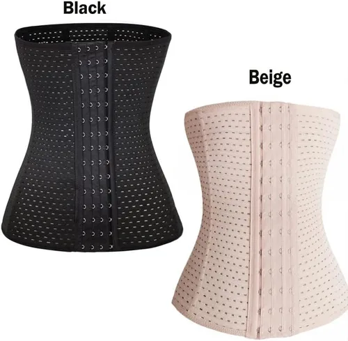 Vista 12 de Entrenador de cintura Cincher Body Shaper Sport Entrenamiento para reloj de arena 6 unids Hueso de acero más alta compresión
