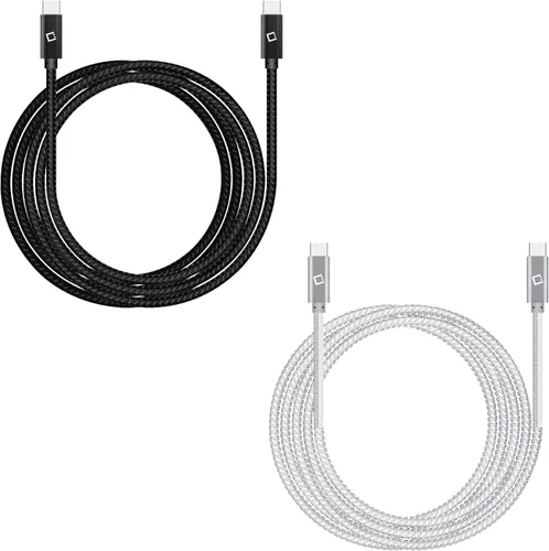 Vista 6 de Cable de carga rápida dual USB-C/PD de 60 W compatible con Mercedes 2020 GLS Plus 5Gbps transferencia de datos para entrega de energía de carga