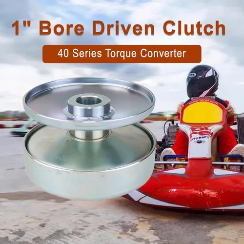 Vista 2 de Serie 40 de 1" de diámetro interior Go Kart CVT convertidor de par embrague conductor compatible con Comet 40/44