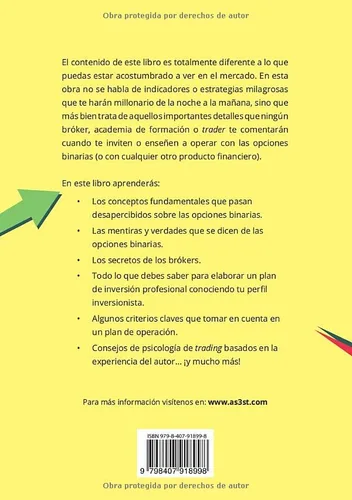 Vista 2 de EL LIBRO AMARILLO DE LAS OPCIONES BINARIAS Vas a invertir como un profesional o como un amateur (Spanish Edition)