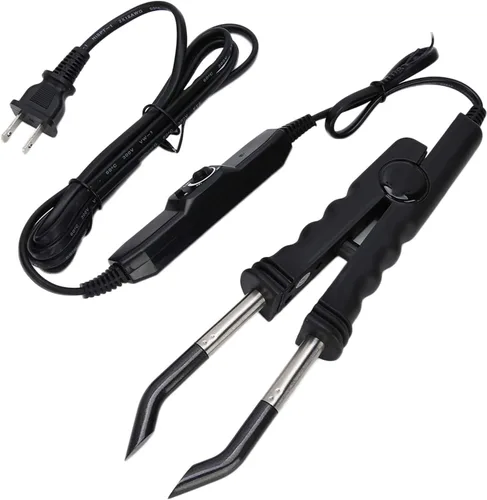 Vista 7 de ANGGREK Hierro de extensión de cabello - Conector de temperatura ajustable Hierro con enchufe de EE. UU. 110V para extensiones de cabello