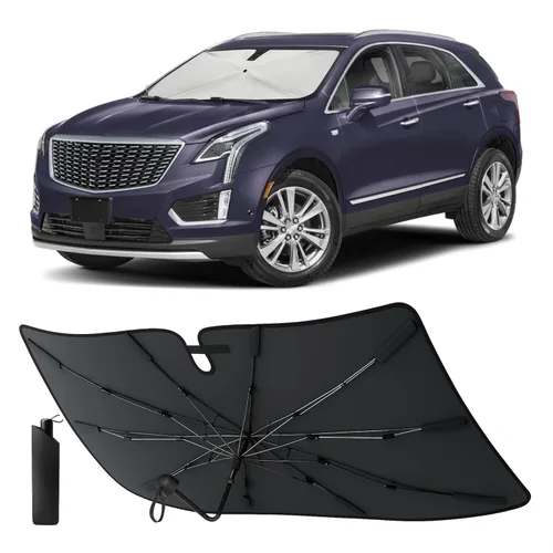 Vista 66 de EcoNour Parasol plegable para parabrisas de Mazda 3 2014-2016 2017 2018, parasol para ventana delantera de automóvil, protección UV, bloqueador