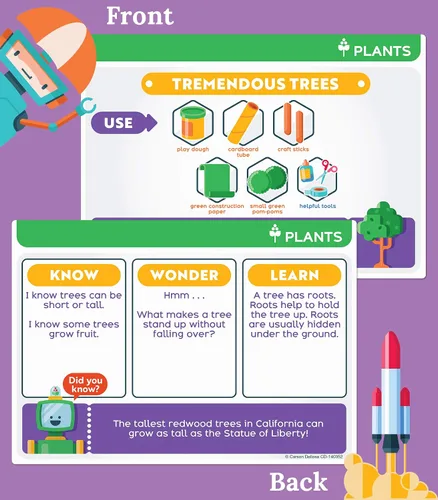 Vista 3 de Carson Dellosa Stem Challenge - Kits de ciencia para niños de 5 a 7 años, plantas, animales, insectos y actividades de aprendizaje de primer grado