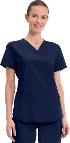 Vista 17 de CHEROKEE Workwear Profesionales cuello en V Negro