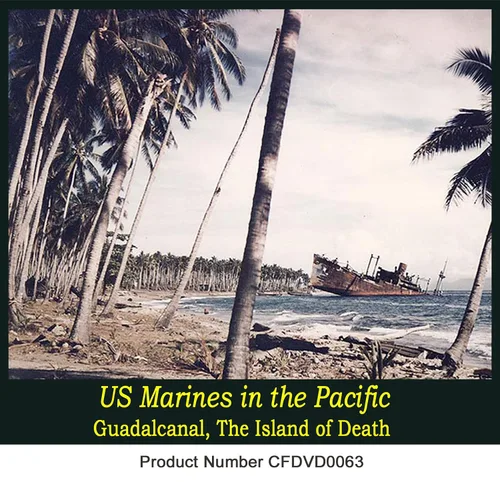 Vista 2 de Guadalcanal The Island Of Death USMC Navy WW2 Pacific War Marines old films DVD