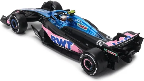 Vista 7 de HTLNUZD Bburag 1/43 2023 F1 Team A523#10 P.Gasly - Modelo de coche de carreras para adultos BWT-Alpine DieCast de aleación para adultos