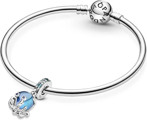 Vista 5 de Pandora Murano Glass Cute Octopus Dangle Charm
