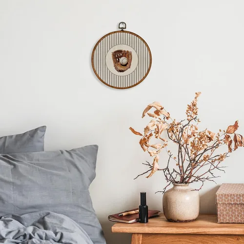 Vista 2 de KSDUT Arte de Pared de Béisbol Vintage - Arte de Pared Deportivo Retro de Moda Marco de Lienzo Colgante con Impresiones, Galería Deportiva