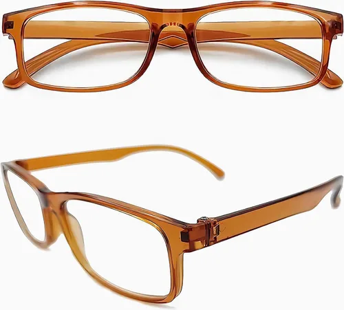 Vista 7 de Paquete de 5 lentes de lectura con bloqueo de luz azul, lentes de lectura para mujeres y hombres, filtro antirayos ultravioleta/reflejo, anteojos