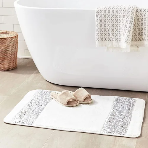 Vista 93 de Zahari Home Capri - Juego de toallas de baño de 3 piezas, toalla de baño, toalla de mano y toalla facial, decoración moderna, hermoso diseño único