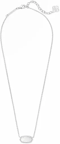 Vista 2 de Collar con dije Kendra Scott Elisa para mujer joyería de moda chapado en oro de 14 quilates