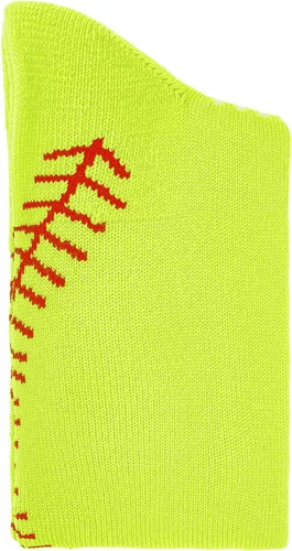 Vista 6 de American Trends Calcetines de sóftbol para niñas y adultos, calcetines de béisbol y sóftbol, calcetines deportivos con puntadas, para niñas jóvenes