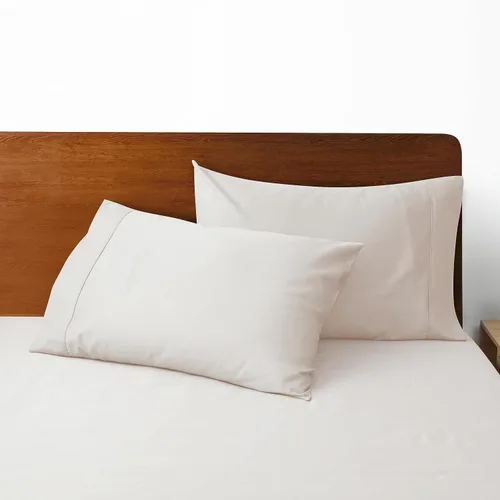 Vista 62 de Juego de 2 fundas de almohada 100% de algodón egipcio, fundas de almohada refrescantes de 400 hilos, fundas de almohada suaves y transpirables