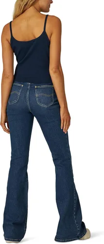 Vista 3 de Lee Women's High Rise Flare Jean