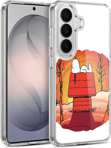 Vista 174 de Head Case Designs Funda de gel Spooktacular con licencia oficial de Peanuts Linus y Snoopy [protección de grado militar] compatible con Google Pixel