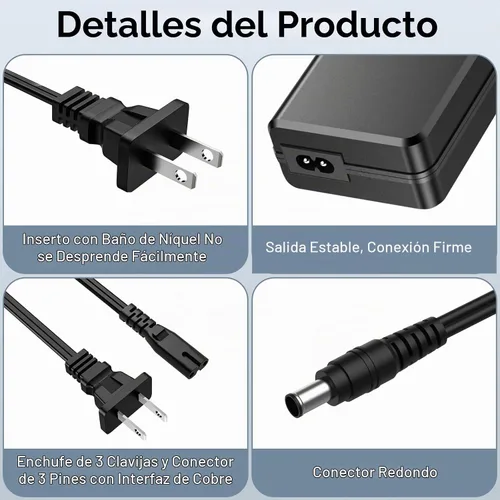 Vista 7 de Cargador adaptador de corriente de 19V AC/DC para Akai Professional MPC