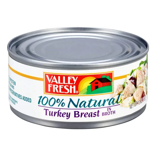 Vista 9 de Valley Fresh 100% Natural Blanco Pechuga de pavo en agua