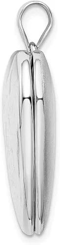 Vista 2 de Collar de plata de ley 925 con colgante de ceniza, colgante de foto, cadena con medallón para fotos, joyería fina para mujeres, regalos para ella