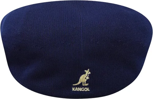 Vista 4 de Kangol Sombrero Tropic 504 - Gorras de hiedra y gorras planas color gris cálido/XL Azul marino