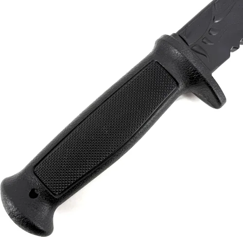 Vista 4 de E-BOGU Espada negra de polipropileno estilo Kukri (24.5")