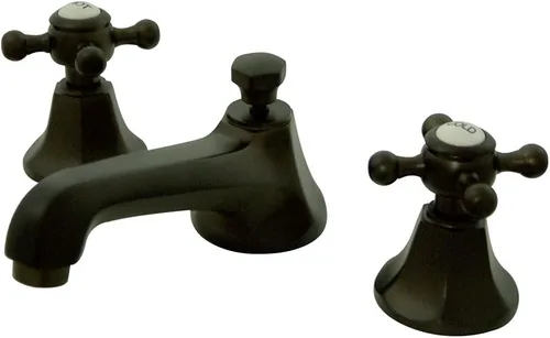 Vista 10 de Kingston Brass KS4463BX Grifo de baño extendido de 8 pulgadas, latón antiguo