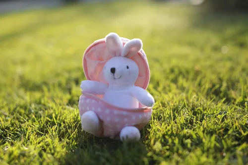 Vista 6 de Plushland - Muñeco de peluche (6 pulgadas), diseño de animal de peluche dentro de un huevo con cremallera; regalo ideal para niños y niñas