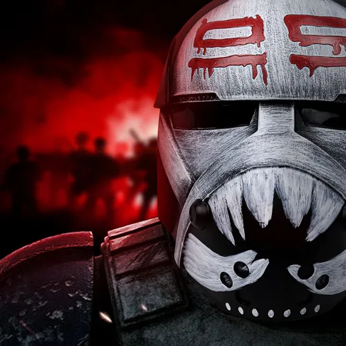 Vista 4 de Casco de Wrecker SW Clone Trooper Wrecker Máscara Cosplay Props, resina