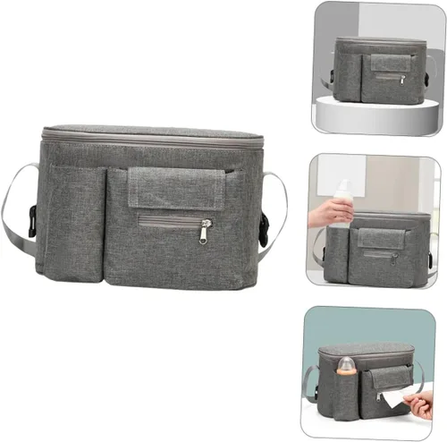 Vista 8 de Toddmomy Bolsa de viaje para mamá, bolsa de viaje para mamá, bolsa de viaje mochila de viaje, bolso de mano, bolso grande para cochecito, bolsa