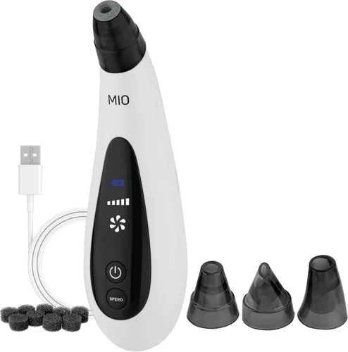 Vista 10 de Spa Sciences MIO Diamond Microdermabrasion - Removedor de puntos negros, herramienta de succión de poros, recargable, sistema de rejuvenecimiento