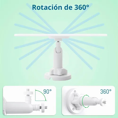 Vista 6 de Panel solar de 8 W compatible con cámara de batería recargable, para cámara de seguridad al aire libre, cargador solar de cámara de 5 V, impermeable
