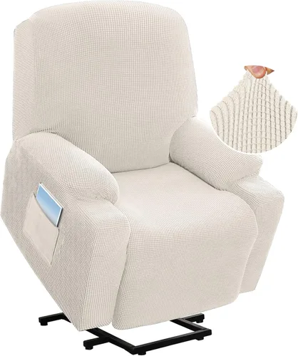 Vista 21 de H.VERSAILTEX - Funda elástica para sofá reclinable, funda para silla reclinable eléctrica de elevación de potencia, funda para silla reclinable