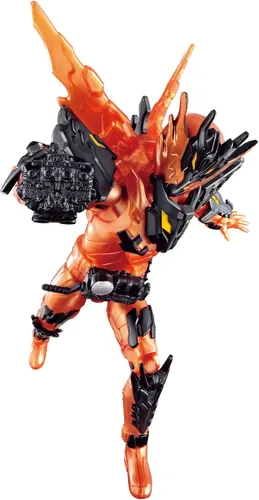 Vista 3 de Bandai Kamen Rider Build RKF Legend Rider Series Kamen Rider Cross-Z Magma Figura de acción