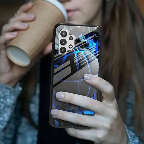 Vista 7 de Funda para Samsung Galaxy A32 5G agarre de teléfono con soporte extensible soporte soporte soporte, TPU suave parachoques a prueba de golpes