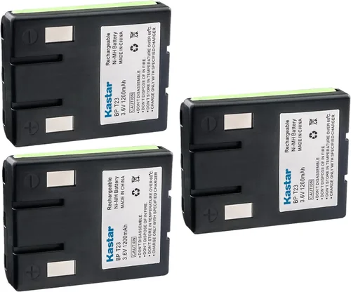 Vista 6 de Kastar Paquete de 1 batería de repuesto para GE TL96502, TL86502, TL-86502, TL26502, TL-26502, TL-96502, Sharp CL-905, CL-960id, CL-980id, CL905