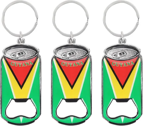 Vista 12 de Jamaica - Llavero abridor de botellas de cerveza - Set de 3 - Lata
