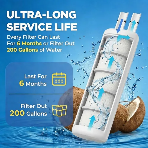 Vista 3 de Frigidaire ULTRAWF - Filtro de agua de repuesto, para PureSource Ultra ULTRAWF, 11 pulgadas, compatible con filtro de agua ULTRAWF, paquete de 3