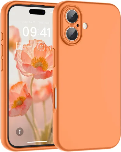 Vista 157 de SUPFINE - Funda diseñada para iPhone 12, silicona líquida premium con [forro de microfibra suave antiarañazos][protección de cámara mejorada], funda