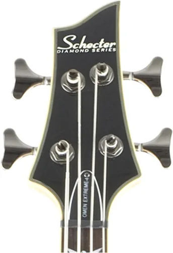 Vista 4 de Schecter Omen Extreme-4 Bajo - Cereza Negra