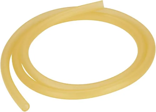 Vista 4 de StonyLab Tubo de goma, tubo ámbar de látex puro, tubo de goma natural de 3/8 pulgadas (0.354 in) de diámetro exterior de 1/4 pulgadas (0.236 in)