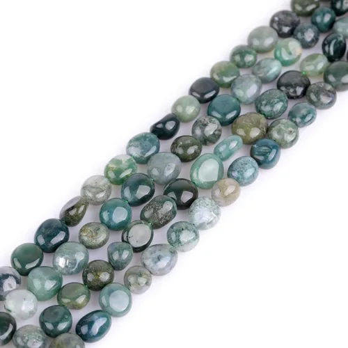 Vista 25 de GEM-Inside 9x12mm Natural Amazonite Stone Gemstone Semi Precious Freeform Baroque Potato Beads for Jewelry Making 15