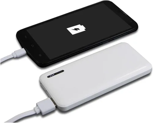 Vista 8 de BoxWave Cargador compatible con cámara web Logitech C505 HD - Rejuva Power Pack, cargador portátil compacto de 5000 mAh