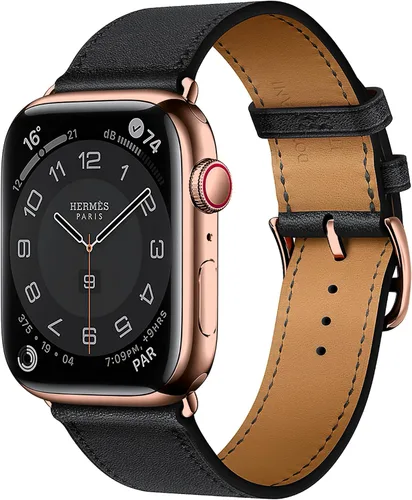 Vista 26 de LB1 - Correa de cuero para Apple Watch para mujeres y hombres, SE Ultra 2 de 1.575 in 1.732 in 1.811 in 1.654 in 1.772 in 1.614 in 1.496 in 1.929 in