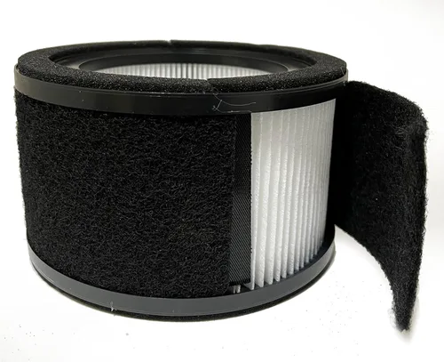 Vista 5 de Nispira Filtro de repuesto L True HEPA + prefiltro de carbón activado compatible con purificador de aire GermGuardian AC4200W FLT4200, 2 paquetes