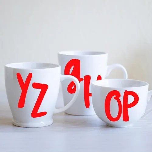 Vista 5 de 416 piezas de 8 hojas de calcomanías de letras, calcomanías autoadhesivas de letras mayúsculas y minúsculas de 1 pulgada y 2 pulgadas, calcomanías