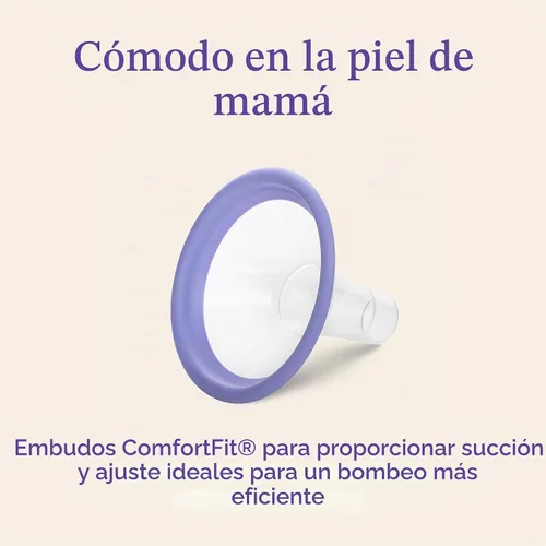 Vista 6 de Lansinoh - Juego de bombeo extra para extractores de leche NaturalWave y Signature Pro Piezas de repuesto para bombas con botellas, tubos y bridas