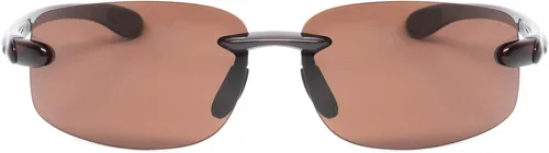 Vista 2 de Suncloud Optics Excursion - Gafas de sol polarizadas (montura de tortuga, lente polarizada marrón)