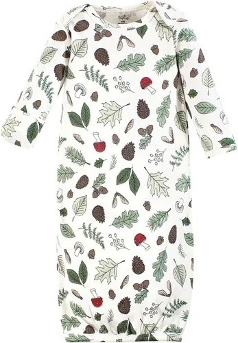 Vista 11 de Touched by Nature - Camisones unisex de algodón orgánico para bebé