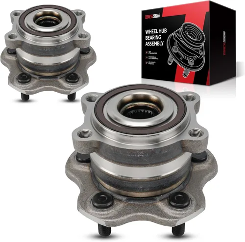 Vista 76 de Torchbeam 515081 4WD Cojinete de rueda delantera y montaje de cubo de repuesto para Ford F-250 Super Duty 2005-2010, Ford F-350 Super Duty 2005-2010